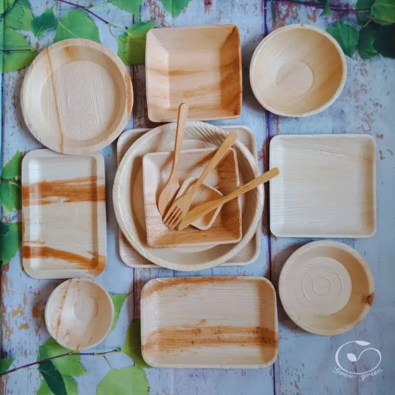 Palm Leaf Dinner Sets