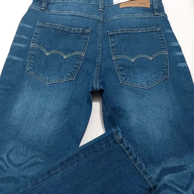 American Eagle100% Export-Men”s Denim Pant Deep Blue